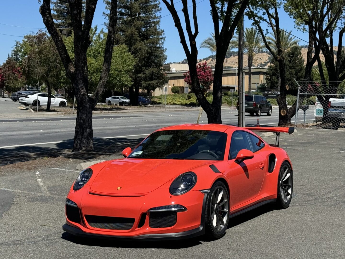 Porsche GT3 RS with PPF paint protection film installation