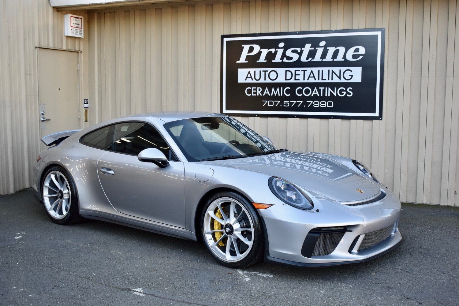 Ceramic Coated Silver GT3 touring