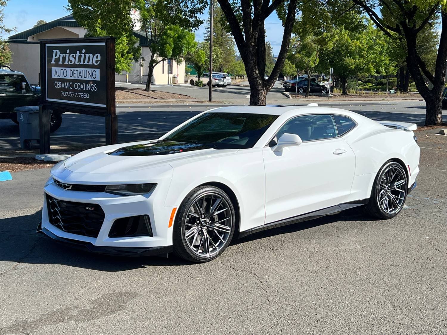 Ceramic Coated Camaro ZL1