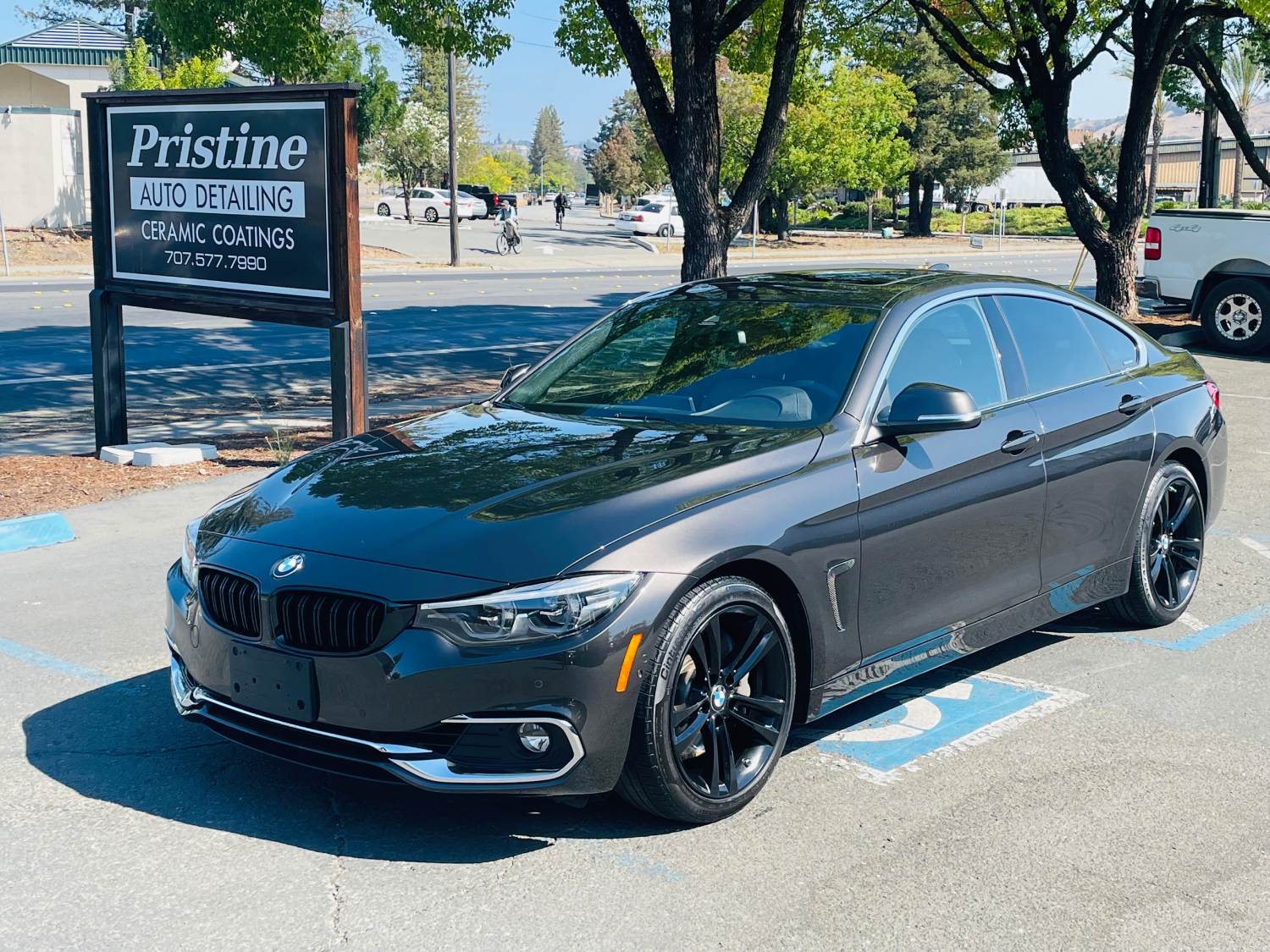 Ceramic Coated Dark gray BMW